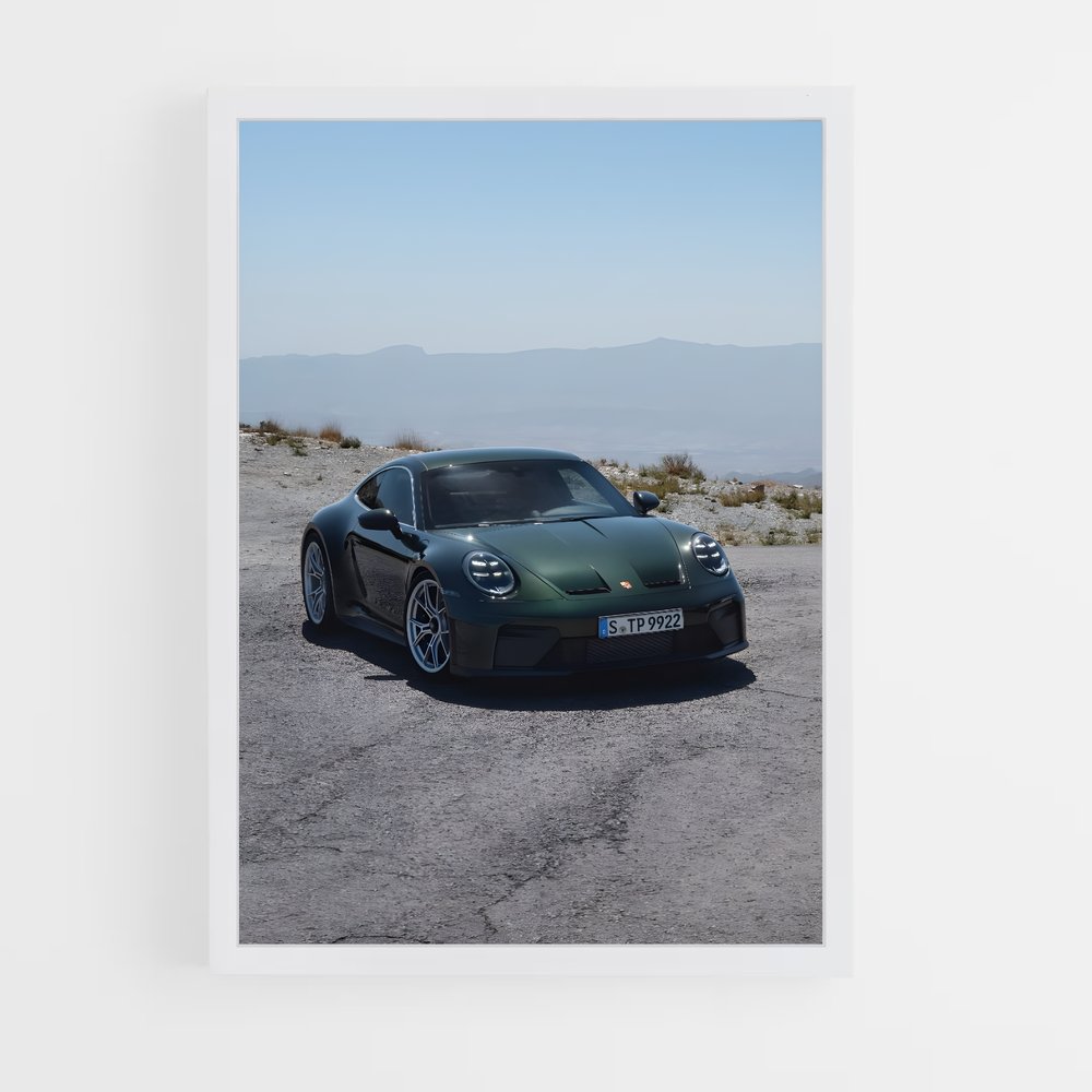 Poster Éclatante GT3 Touring – affiche Porsche (vue 3)